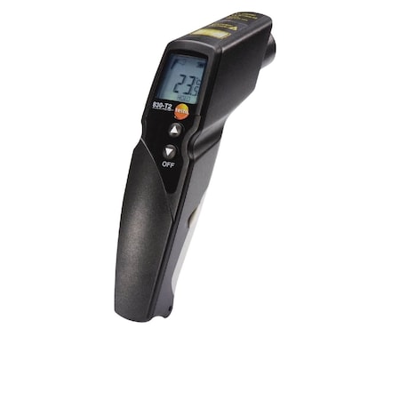 Testo 830-T2 IR Thermometer, 12:1 optics & dual laser 0560 8312